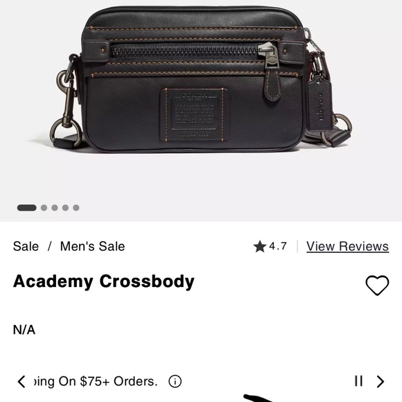 Coach Academy Crossbody Bag. - Picture 1 of 8